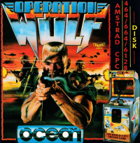 Operation Wolf Amstrad CPC US box art